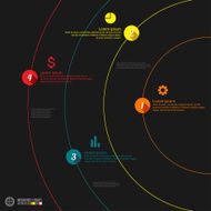 Modern infographics template N34