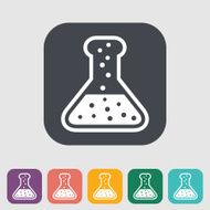 Chemisty flat icon N6