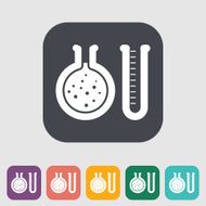 Chemisty flat icon N7