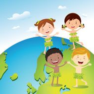 Kids love our earth N2