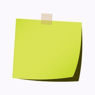 paper note light green color