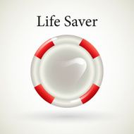 Condom life saver concept