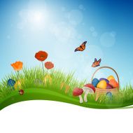 Vector Spring Background