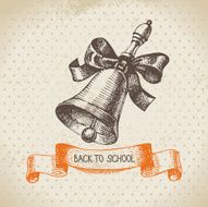 Hand drawn back to school illustration N4