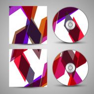 Vector cd cover set for your design N110