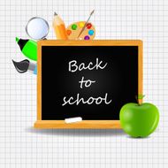 Back to School vector Background N29