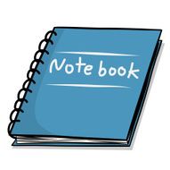 Blue notebook N2