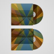 Vector cd cover set for your design abstract Illustration N2