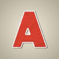 Paper alphabet N51