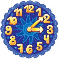 Funny Cartoon Clock For Kids N3