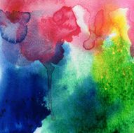 Abstract watercolors