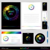 Vector Template Background Design elements N3