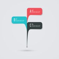 Modern Design Minimal infographic template N5