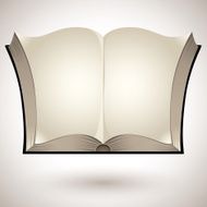 Old book with blank cover N4