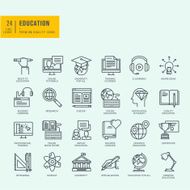Thin Line Icons set N8