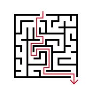 simple square maze N4