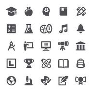 Education icons N283