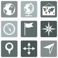 Vector Set of Geography Icons N20