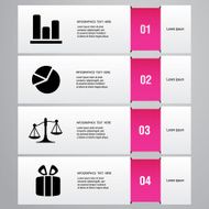 Infographics number options N5