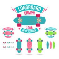 Longboard emblem