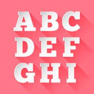 Paper alphabet Part 1