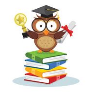 Smart owl graduation