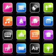 Ubergloss Icons - School and Education