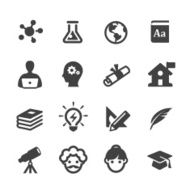 Higher Education Icons - Acme Series N3