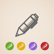 vector pencil icons N2