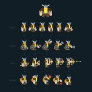 Viking Steps for animation