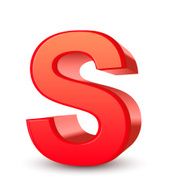 3D Letter S N4