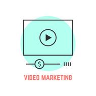 video marketing with thin line player