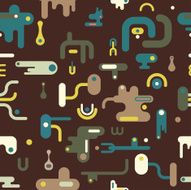 retro seamless pattern N2