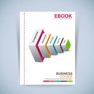 Cover Book Digital Design Minimal Style Template N7