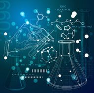 science abstract background N9
