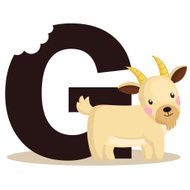 Alphabet G for goat N2