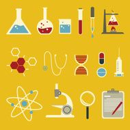Science icon set N9