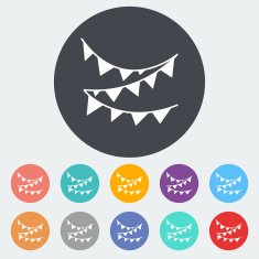 Bunting icon N3