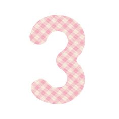 Pink squares pattern number three