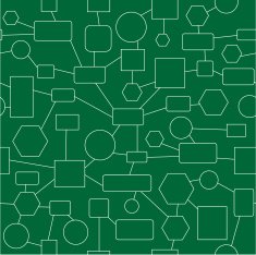 Abstract scheme over blackboard