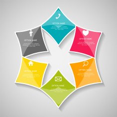 Infographic business template vector illustration N197