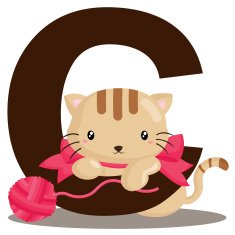 Alphabet C for Cat