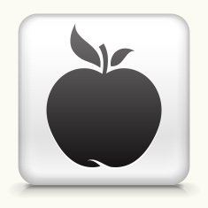 Square Button with Apple N2