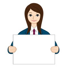 High school students with a paper board N2