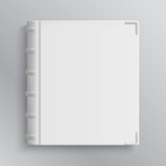 Blank of old book's cover