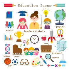 Education Icon Set N78