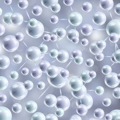Abstract molecular background N5