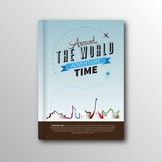 World Travel Book Template Design