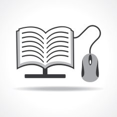 Computer education concept stock vector N4