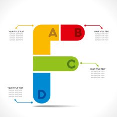 creative alphabet info-graphics N5